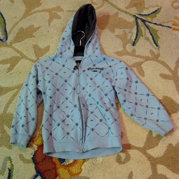BOYS Quiksilver Full Zip Hoodie - Picture 6 of 6